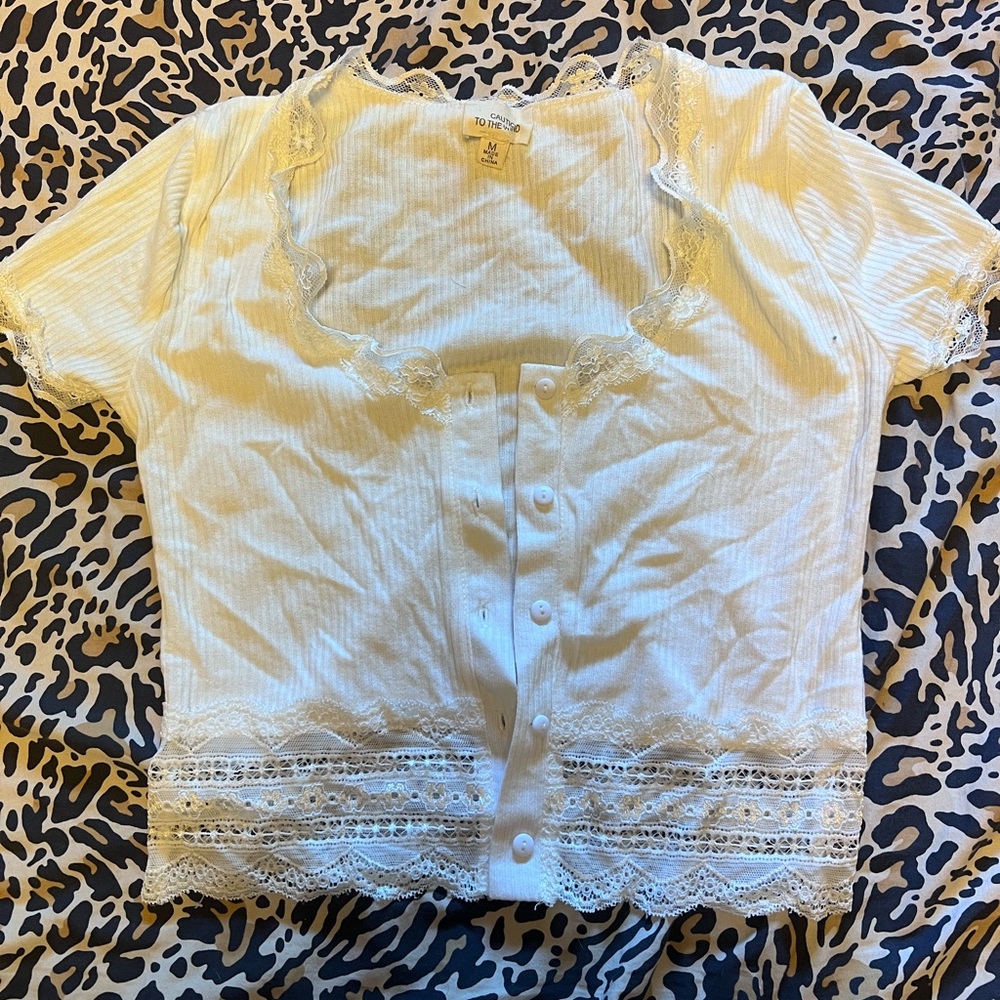 Y2K baby button up